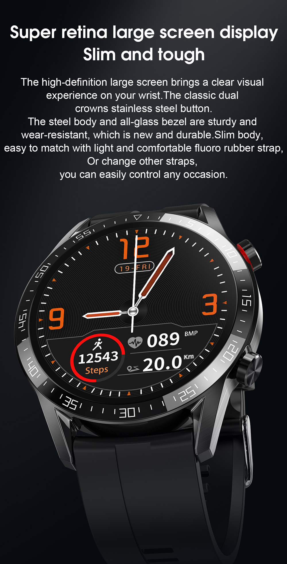 Hot Selling L13 Calling Watch Smart Watch Man Women IP68 Waterproof Smart Band Watches Smartwatch 2019 Q18 Smartwatch