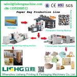 6color high speed Central drum type shopping bag flexographic printing machine