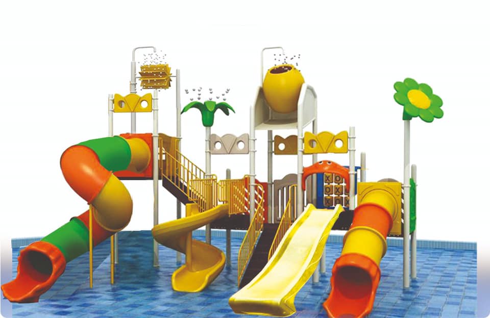 OEM Children Outdoor Playground Swimming Pool Plastic Water Slide