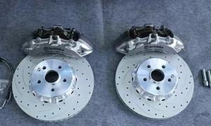 China Brembo V6 6 Pot Brake Kit 355*34mm Disc For Mercedes Benz E400l wholesale