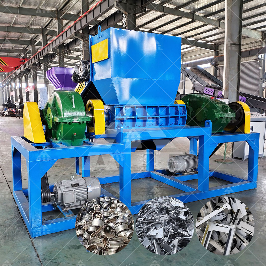 Scrap Steel Scrap Aluminum Hammer Mill Metal Shredder Machine Iron Shredder
