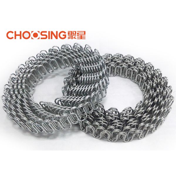Sofa Back Upholstery Springs For Chairs , 120ft Zig Zag Couch Springs Golden