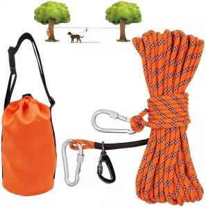 China Camping Outdoor Reflective Multicolor Dog Traction Rope 5m wholesale