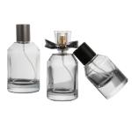 Custom Cylindrical Perfume Round Press Bottle 30ml Cosmetic Packaging Spray