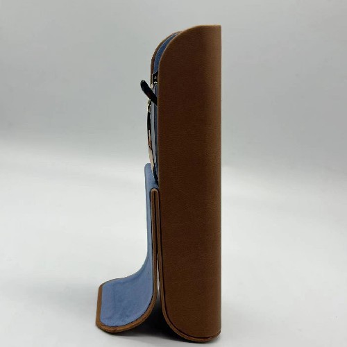 Pattern PE Portable Metal Eyeglass Case Short Sighted Glasses