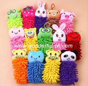 China Hot selling cartoon cheap microfiber bathroom hand towels wholesale