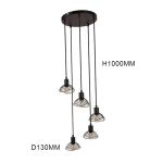 Professional Vintage Glass Hanging Lamp E14 E27 For Kitchen Living Dining Room