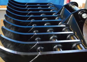 China Q460 Excavator Rake Bucket Construction Machinery Attachment wholesale