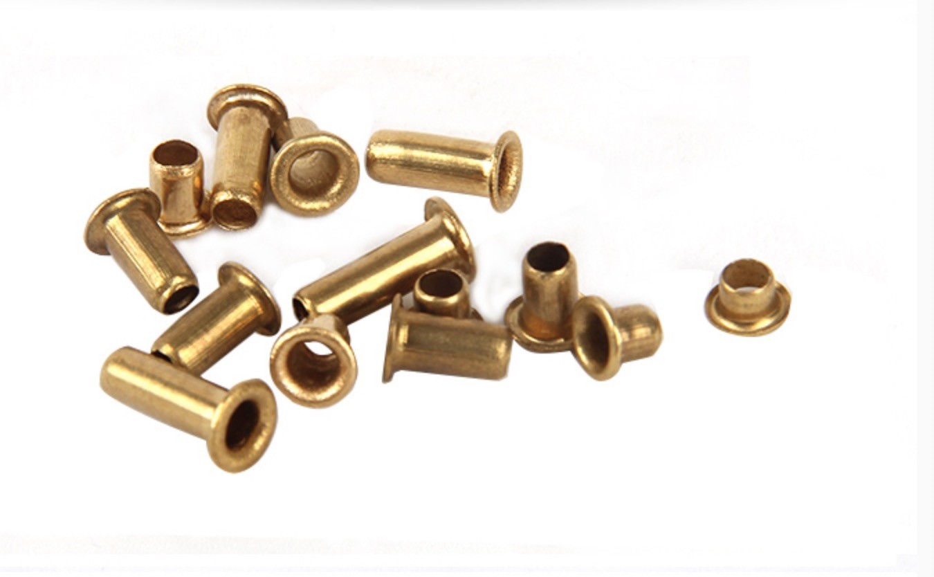 Brass Tubular Rivets Brass Pipe Type Rivet Nuts Brass Brake and Clutch Lining Rivets