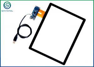 China Projected Capacitive Touch Screen Glass Overlay 12 Inch USB 2.0 4:3 Aspect Ration wholesale