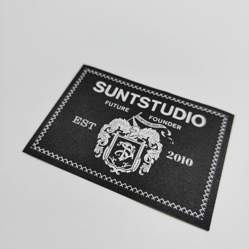Embroidery Silicone 3D Heat Transfer Patches Washable Customized