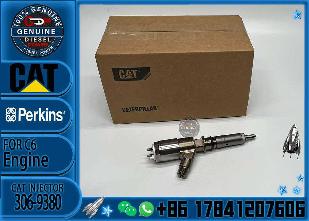 306-9380 10R-7672 Hot sell good price excavator diesel fuel injector 3069380 10R7672 2645A734 for Caterpillar C6.6 Engin