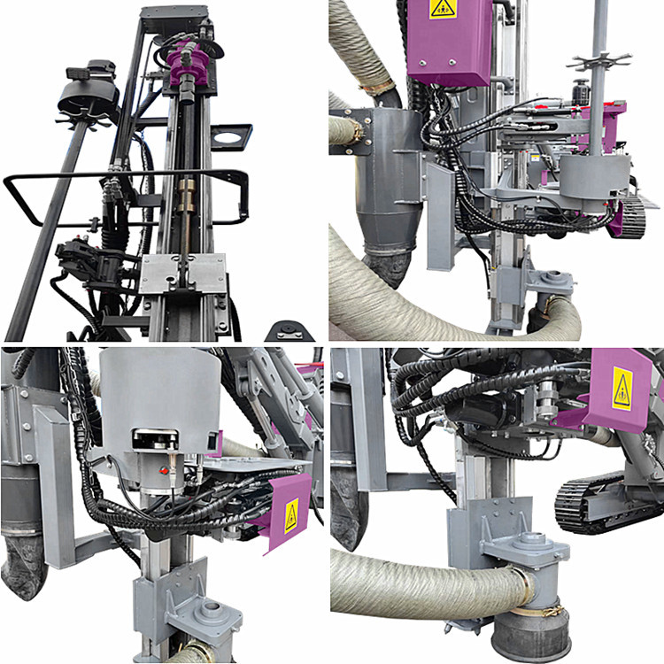 DTH Drilling Machine Mining Blast Hole Drilling Equipment Crawler Hydraulic Drilling Rig