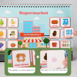 China Hot Stamping Hard Cover Book Printing For Kids Educational Montessori Book ODM wholesale