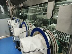 China Pharmacy Membrane Filtration Transfer Isolator With Pre Chamber wholesale
