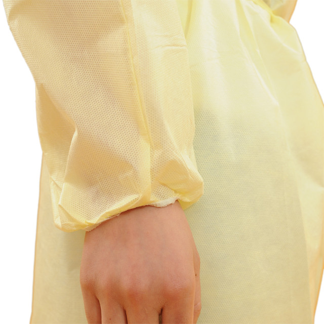 Easy Removal Disposable Protective Suit Long Sleeve ISO13485 Approved