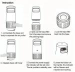Olansi Hepa UVC Air Purifier 360 Degree Home Air Cleaner Manufacturer China