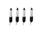 24V DC Miniature Linear Actuator 20KG IP54 0.4" ~ 12" Customizable