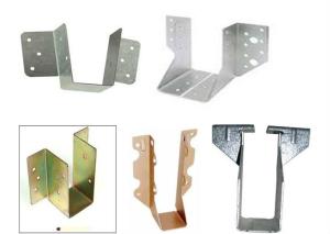 China Aluminum / Nickel Alloy Custom Metal Brackets , Metal Support Brackets wholesale