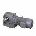 Single Reduction Helical Bevel Gear Box Gearmotor 1450rpm