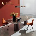 Modern Marble Dining Table Contemporary Kitchen Tables 2m Length