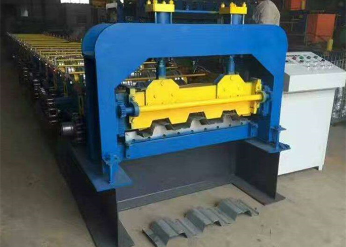 18.5KW Corrugated Floor Deck Roll Forming Machine Easy To Installation