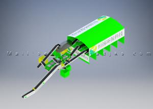 China Household 5TPH 2400m2 149KW Solid Waste Recycling Plant wholesale