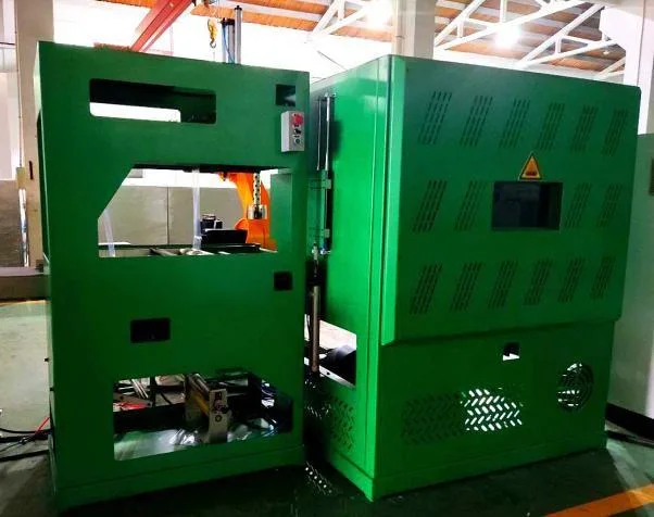 Heat Shrink Hollow Type Cable Packaging Machine Full Automatic Cable Coiling Machine with Robotic Arm