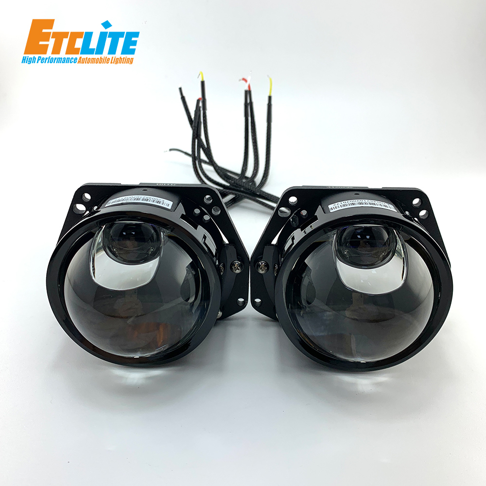 Fog Light Led Headlight Projector Lens 55W Power 9600LM/Pair