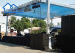 Square Structures Spigot Modular Stage Frame Aluminum Truss System For Outdoor