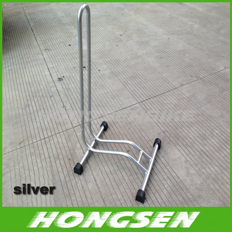 L type bike stand one bicycle frame bike display stand portable rack/bike stand