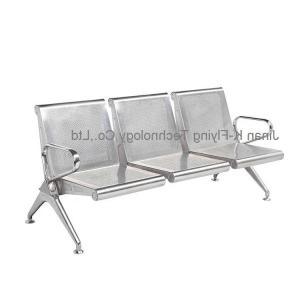 China L68cm 3 Seater Waiting Chair , ISO Hospital Tools And Equipments wholesale