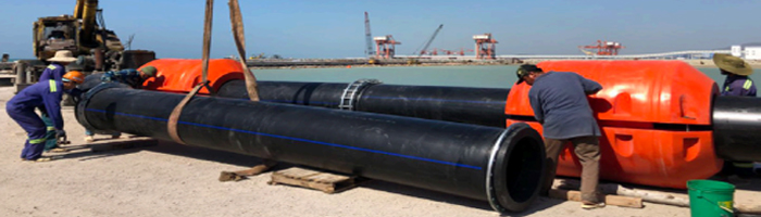 Discharge Hoses for Slurry Dredger Rubber Hose Transportation | Leader Dredger