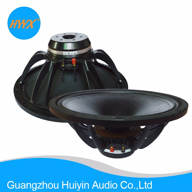 Paper Cone 8 Ohm 101dB 15Inch Neodymium Bass Speakers