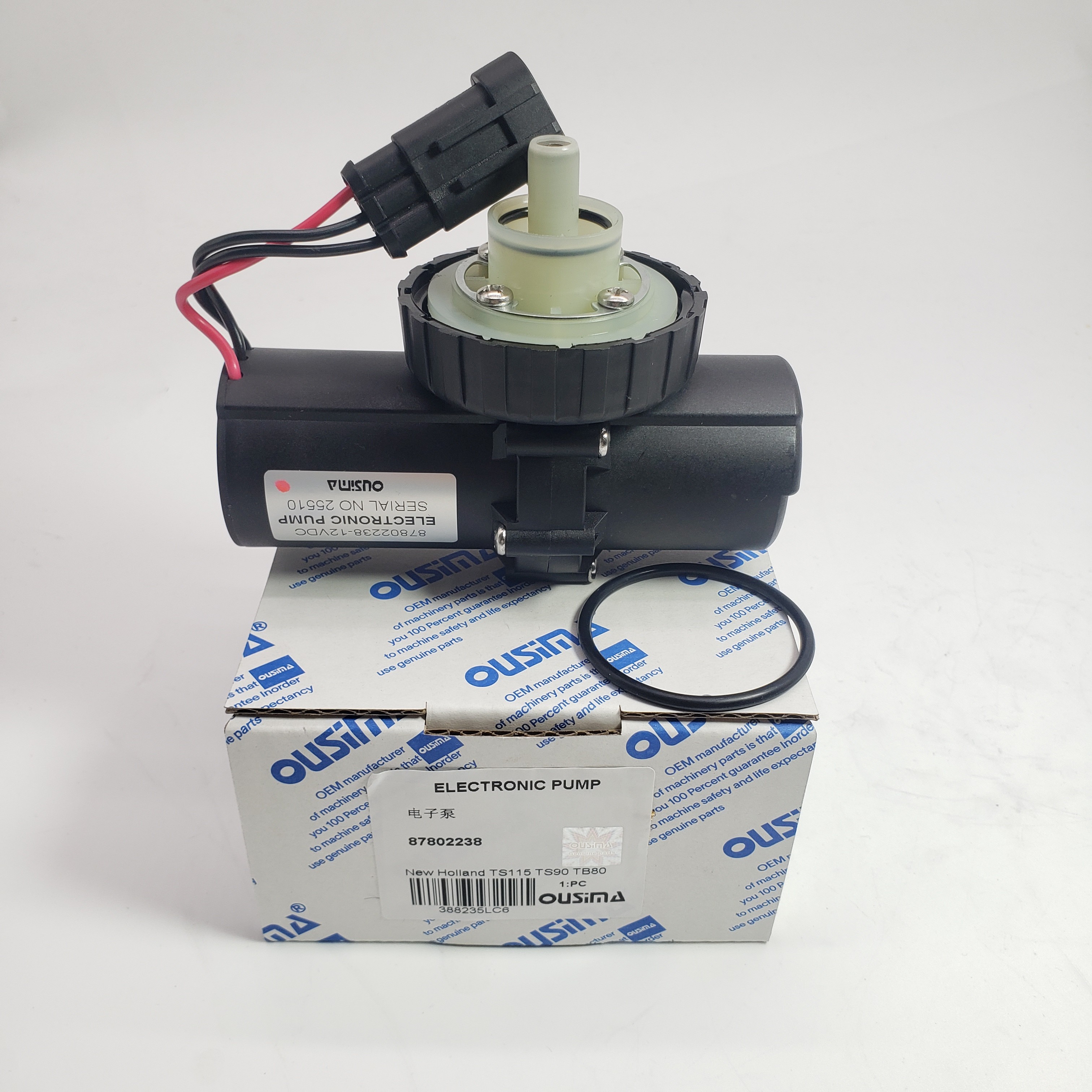 Excavator Accessory Electronic pump 87802238 for New Holland TS115 TS90 TB80