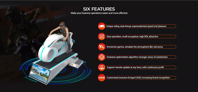 Motorcycle Simulator 9d Vr Driving Game Machine Motion Simulator Racing Virtual Reality Games