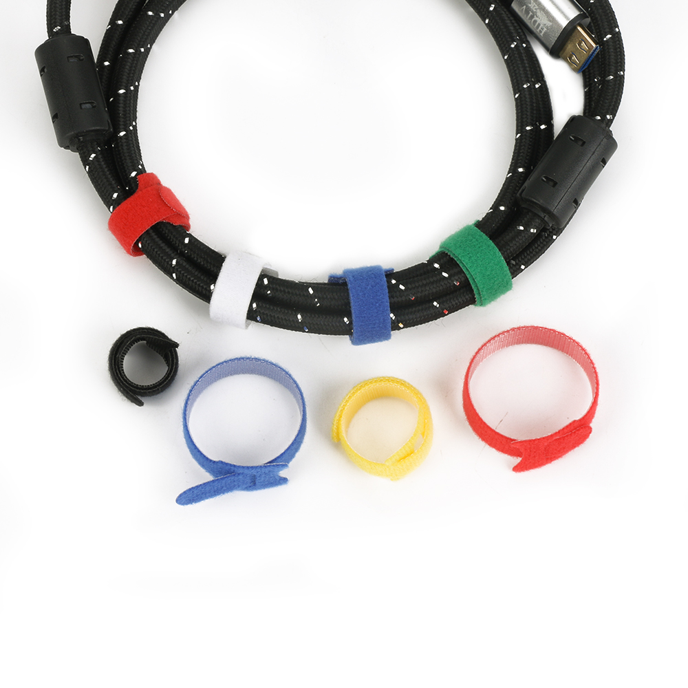 1.2cm*15cm Nylon Reusable Cable Ties Releasable Eco Friendly