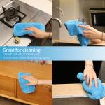 Kitchen Dish Cloths Dish Towels Super Absorbent Coral Fleece Cloth Premium