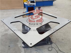 China Single Axis Rotary Welding Positioners Robotic Turntable 100KG 0-360degree wholesale