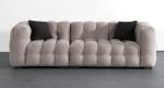 BN Puff Cotton Milk Oil Style Furniture Fabric Sofa Chair Nordic Lamb Wool