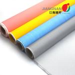 Oil Pipeline Insulation Silicone Coated Fiberglass Fabric Material 0.4mm