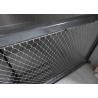 Tensile Knitted Stainless Steel Cable Netting Wire Mesh Horizontal / Vertical Orientation for sale