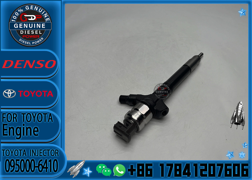 Fuel Injector 095000-6410/095000-6040 Diesel Fuel Injector 23670-0R030/23670-0R020 For Toyota Truck