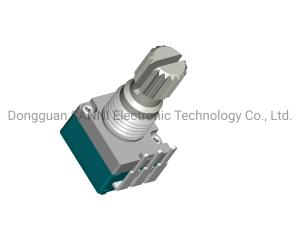 China RV931AN0 Rotary Vertical PCB Mount Potentiometer Metal Shaft Sealed wholesale