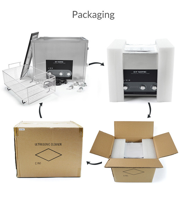 Large 800W 28KHz Parts Ultrasonic Cleaner Industrial Use With Basket