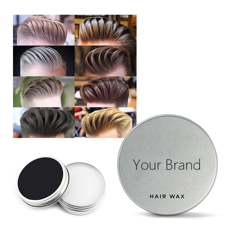 Adults Gel Wax Black Custom Labeling Strong Hold Low MOQ Bulk Private Label Edge Control