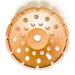 Factory 7inch Laser Welded 180mm Diamond Single Row Grinding Cup Wheel For