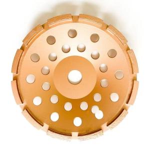 China Factory 7inch Laser Welded 180mm Diamond Single Row Grinding Cup Wheel For Concrete , Stone,Hard Building Materials wholesale
