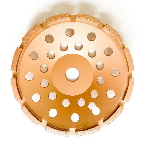 Factory 7inch Laser Welded 180mm Diamond Single Row Grinding Cup Wheel For