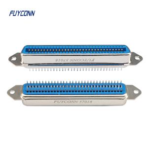 China 90 Degree 36 Pin Centronics Female Connector DIP Type Right Angle Receptacle wholesale